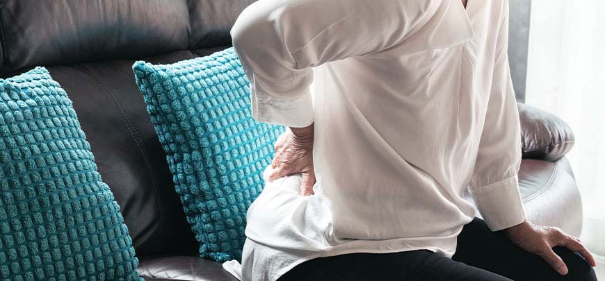 Patient with Degenerative Disc Disease in need of spinal decompression therapy at Advanced Physical Medicine & Rehab in Miami